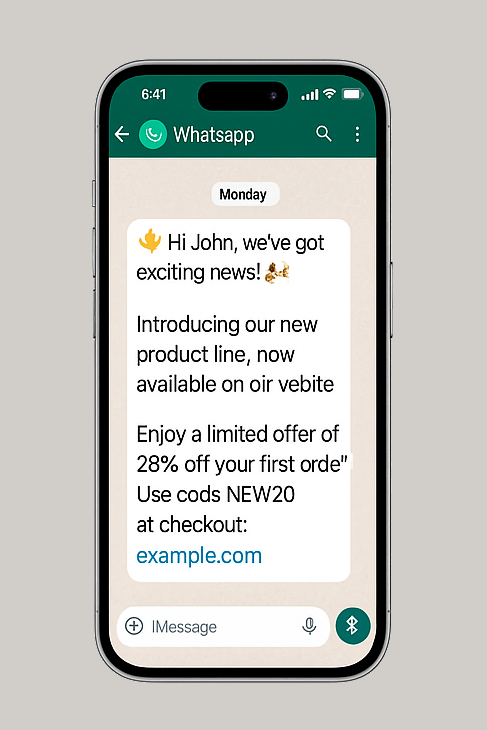 Promo Campaign Example